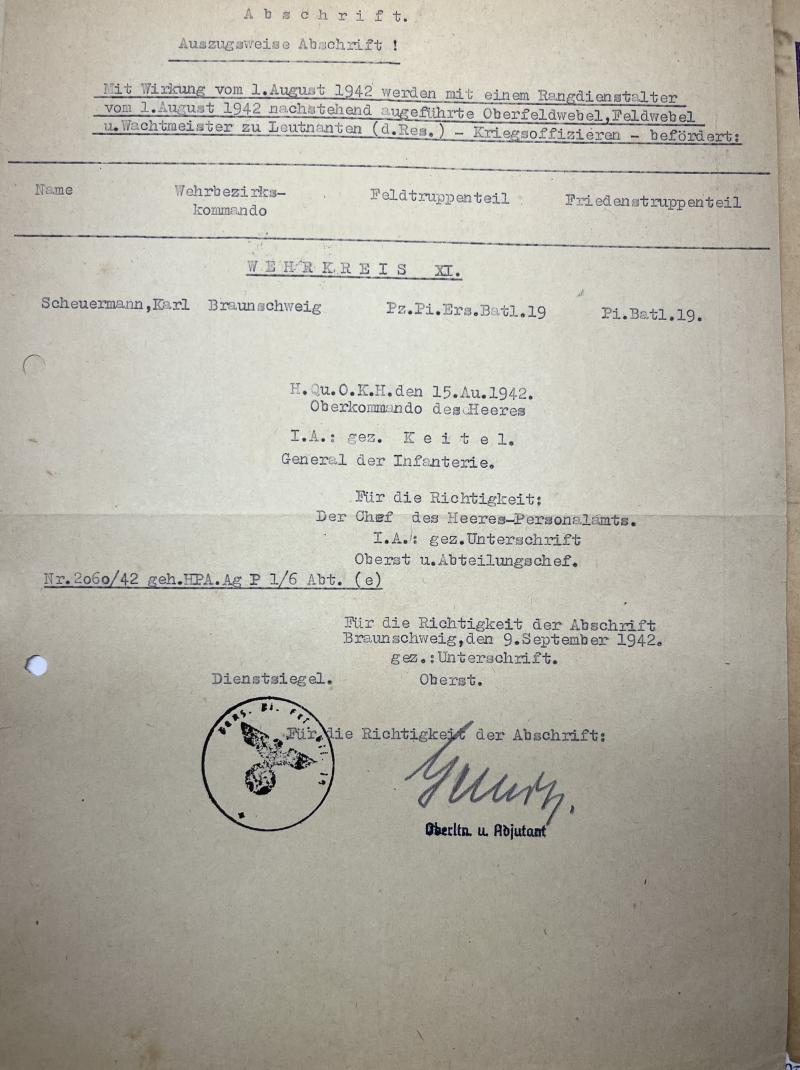 Citation grouping -  WH (Heer) - 295.Inf.Div. - Scheuermann