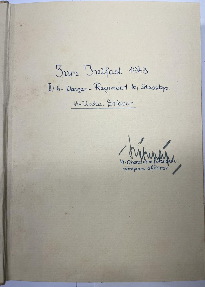 Period book - SS panzer Rgt.10 /10.SS-Pz.Div.