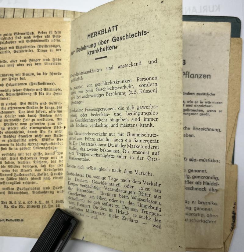 Soldbuch - Luftwaffe - 22.Flak Div. - Pfordte