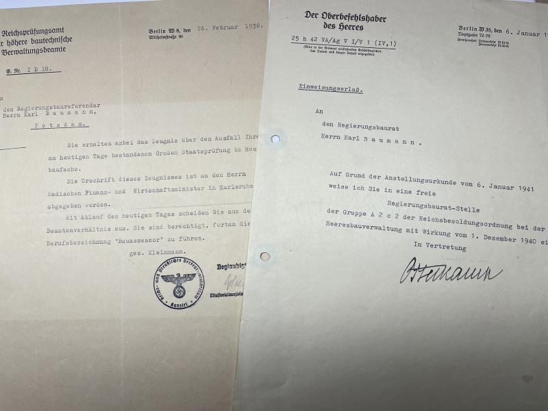 Citation grouping - WH (Heer) - Heeresverwaltung Norwegen - Baumann