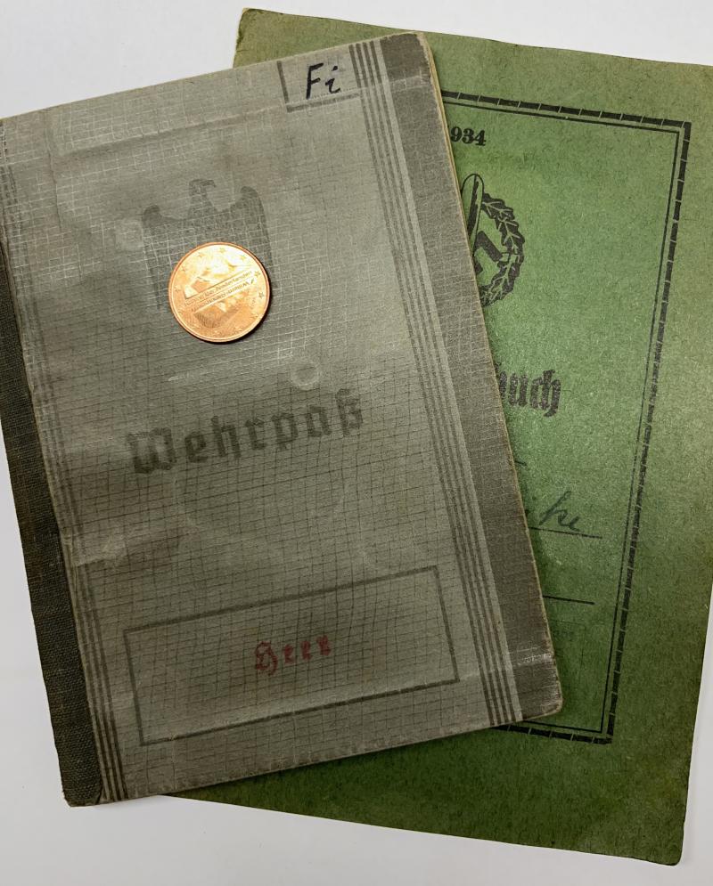 Wehrpass - WH (Heer) - Pz.Abw.Abt.559 - Finke