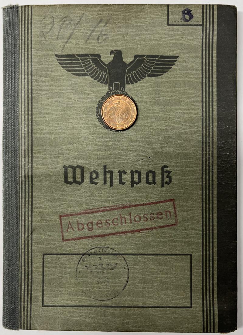 Wehrpass - KM - 1.U-Flottille - Beverloo -  Bode