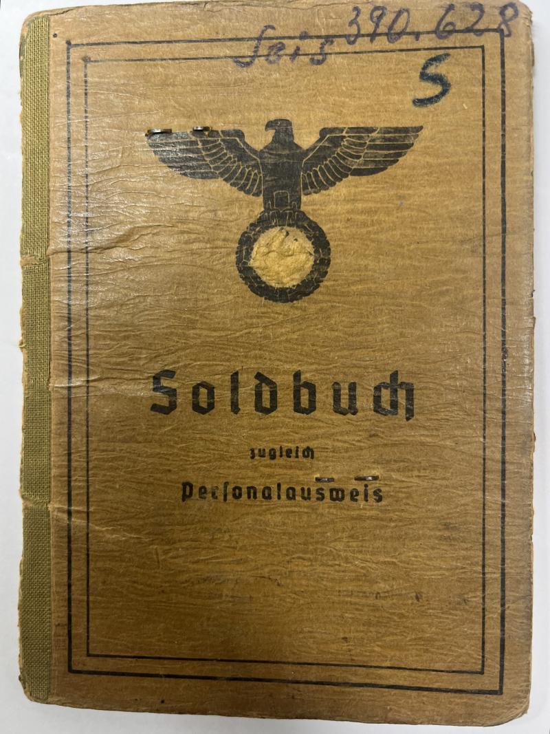 Soldbuch WH (Heer) - 265.Inf.Div. - Seis