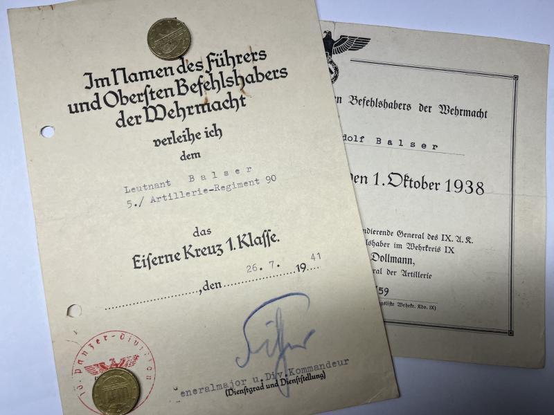 Citation set -  WH (Heer) -  10.Pz.Div. - Balser