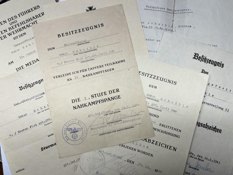 Citation grouping - WH (Heer) - 5.Pz.Div. - Schaible