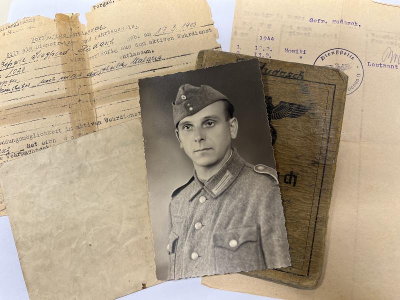 Soldbuch  WH (Heer) - 709.Inf.Div./131.Inf.Div. - Hudasch