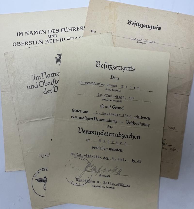 Citation grouping -  WH (Heer) - 285.Sich.Div. - Kober