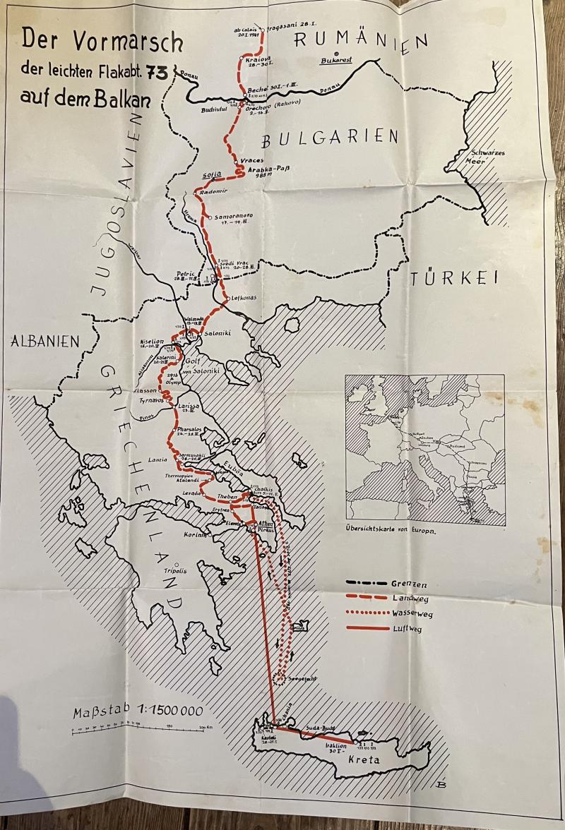 Map - Luftwaffe - le.Flak Abt.73