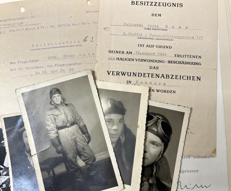 Document set - Fernaufklärungsgruppe 123 - Boes