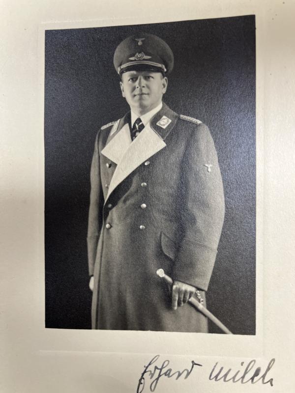 Photo - signed Erhard Milch - 1935