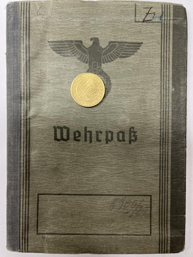 Wehrpass - WH (heer) - 3.Pz.Div. - Zint