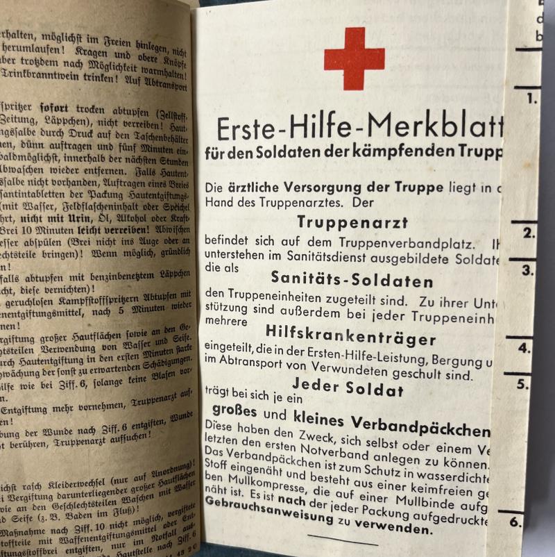 Soldbuch - Luftwaffe - 16.Flak Div. - Hoffmann