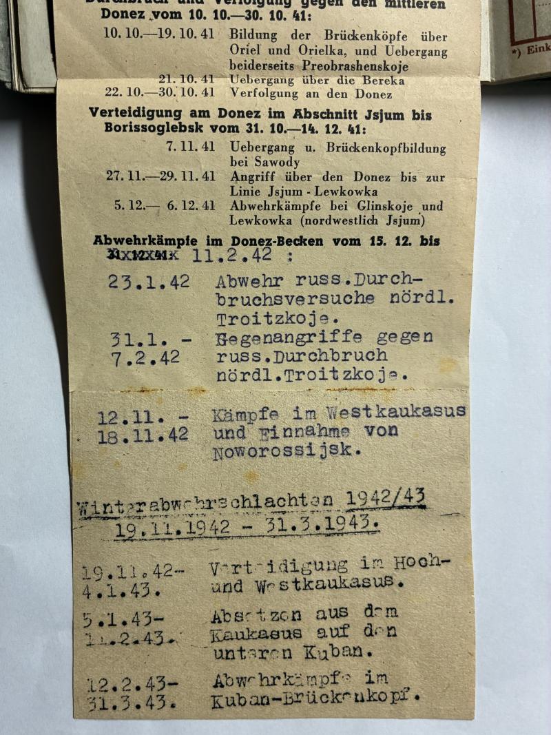 Wehrpass - WH (Heer) - 711.Inf.Div.- Weber