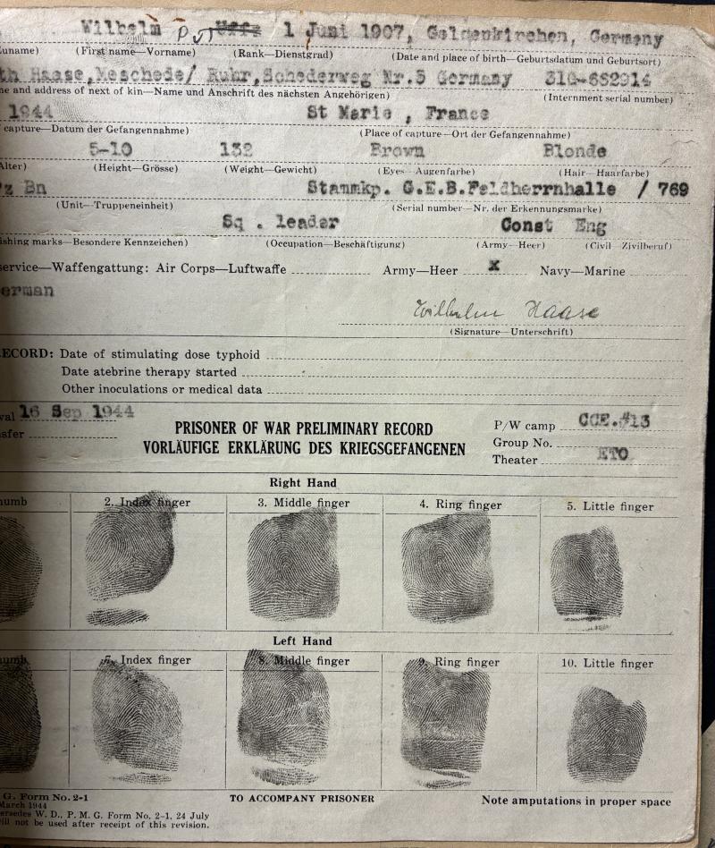 Soldbuch WH (Heer) - Pz.Gren.Div.