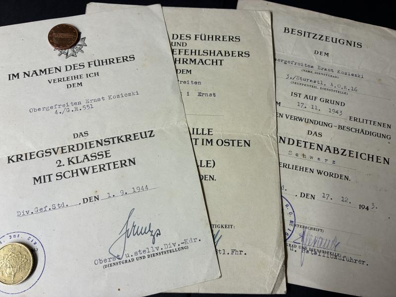 Citation grouping - WH (Heer) - Sturmbtl.A.O.K.16 /329.Inf.Div. - Koziczki