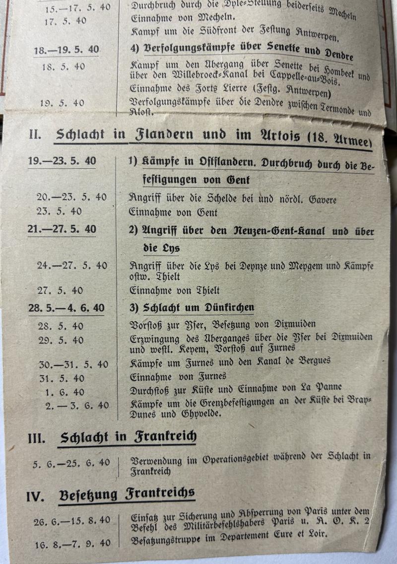 Wehrpass/citation - WH (Heer) - 56.Inf.Div. /93.Inf.Div. - Raupach