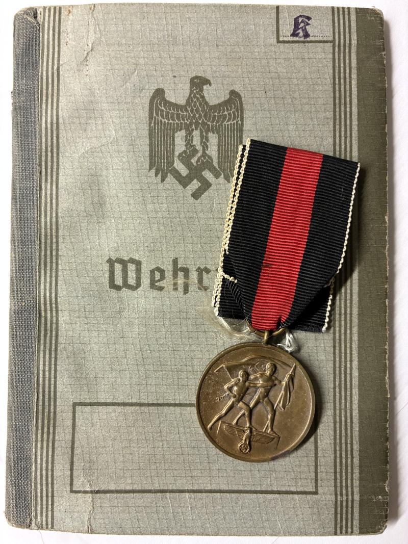 Wehrpass/citation/medal - WH (Heer) - 30.Inf.Div. - Kruse
