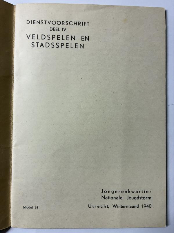 Booklet grouping - N.S.B. (Nationaal Socialistische Beweging)