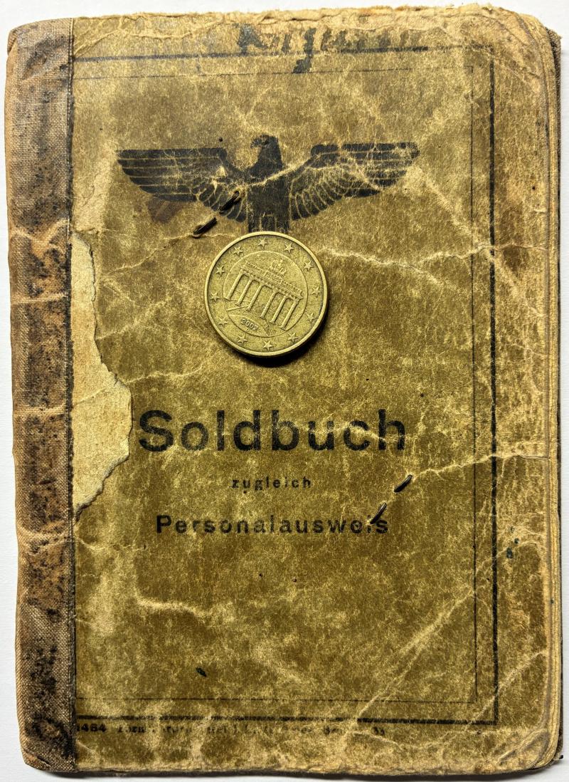 Soldbuch WH (Heer) - 26.Inf.Div. - Verfürth?