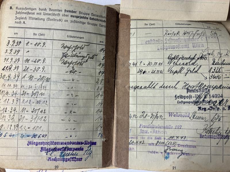 Soldbuch - Luftwaffe - Fallsch.Jg.Ers.Batl. 33 - Macholdt