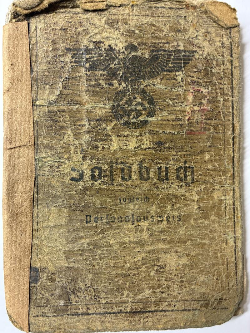 Soldbuch WH (Heer) - Festungsdiv.Kreta/ 260.Inf.Div. - Böres